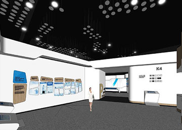 廣州展廳裝修設計保得威爾電子科技公司