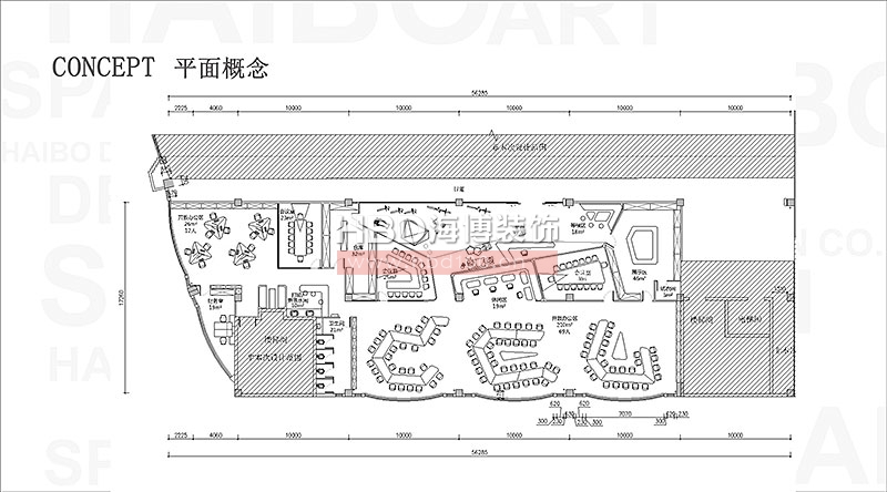 運動(dòng)品牌辦公室裝修設計,迪卡儂廣州辦公室,廣州裝飾公司,廣州辦公室裝修.jpg